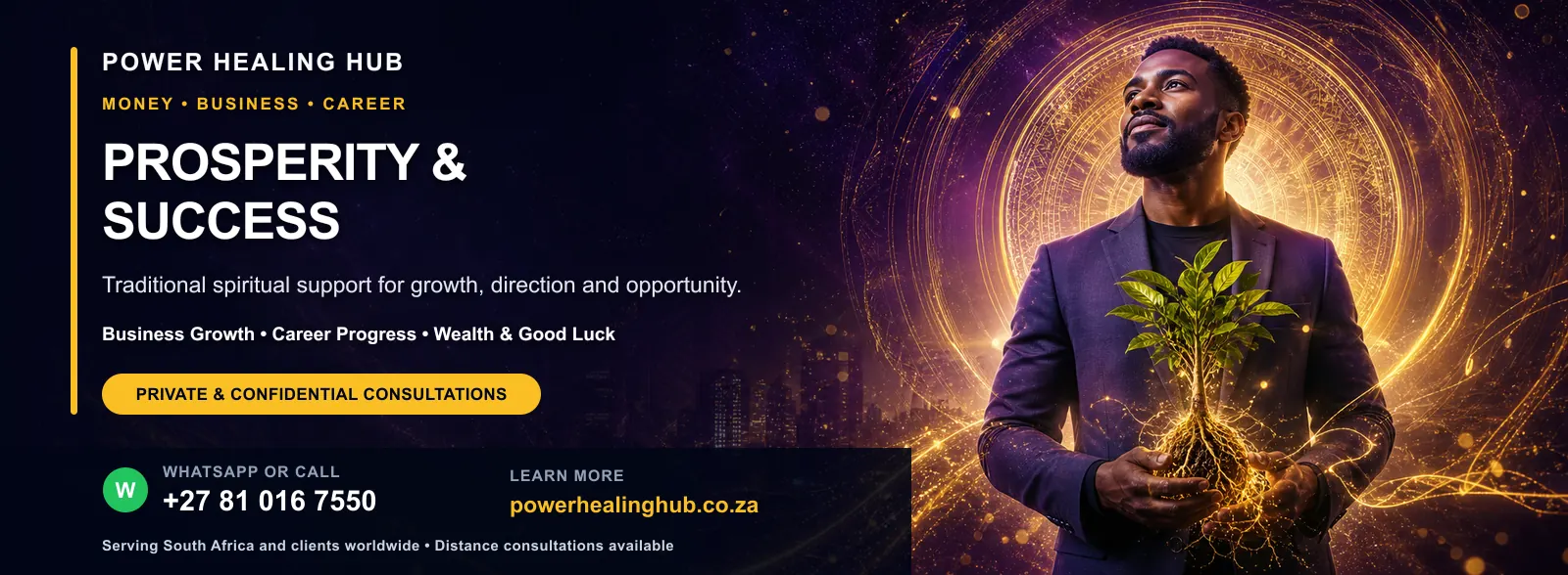 Power Healing Hub — banner 2